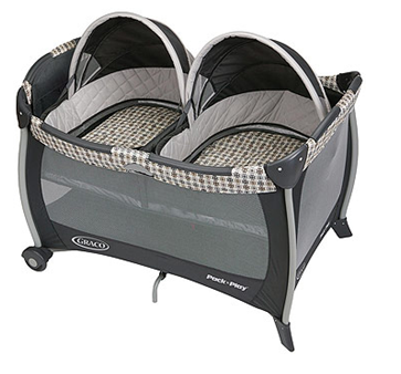 Graco twin pack n sales play mattress